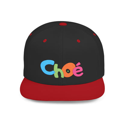Colorful Personalized Flat Bill Snapback Cap for Kids, Fun Fashion Accessory, Birthday Gift, Custom Name Hat, Trending Cap