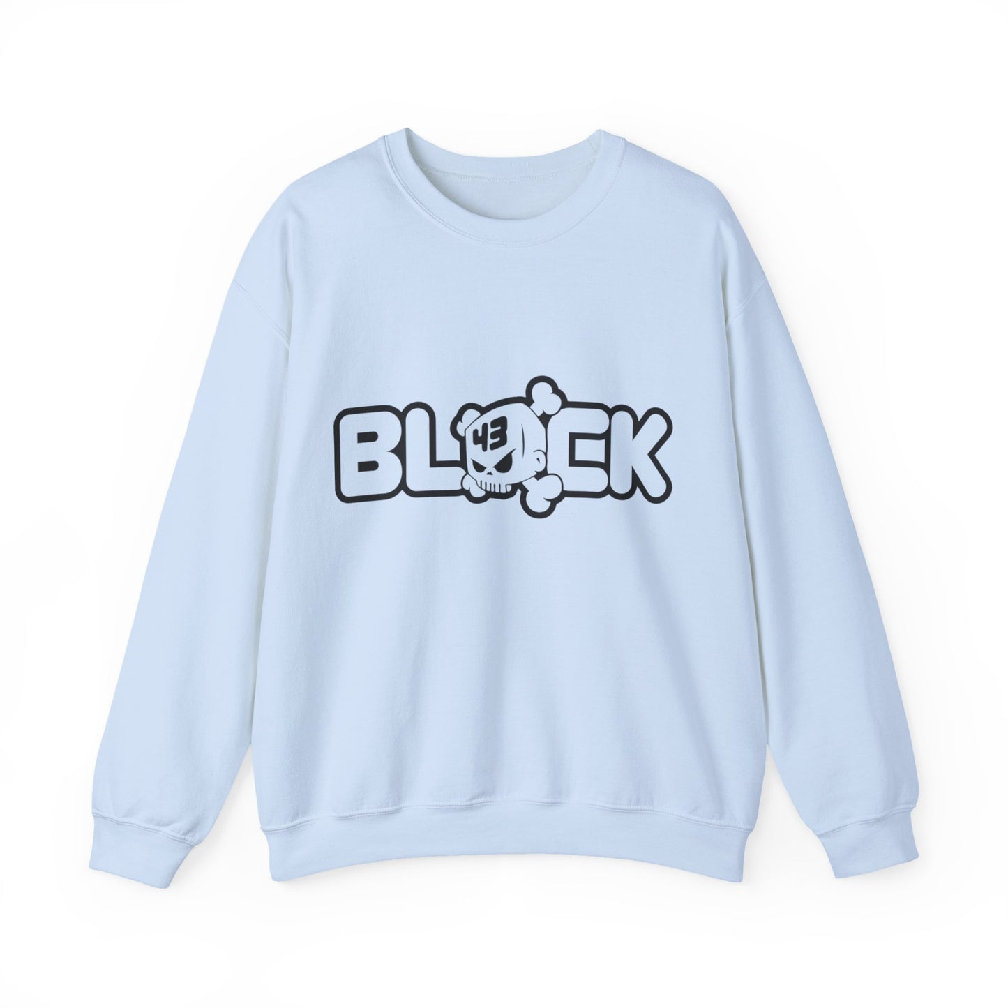 Stylish Unisex Crewneck Sweatshirt - Trendy Block Design, Cozy Winter Apparel, Perfect for Casual Outings, Gift for Friends