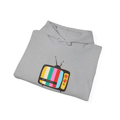 Retro TV Graphic Unisex Hoodie, Vintage Sweater, Cozy Fun Sweatshirt, Gift for Gamers, Movie Lovers, Perfect for Fall