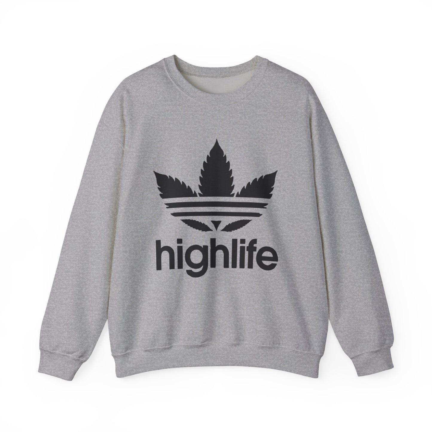 Highlife Crewneck Sweatshirt | Unisex Heavy Blend, Cozy Streetwear, Casual Outfit, Gift for Him/Her, Trendy Apparel