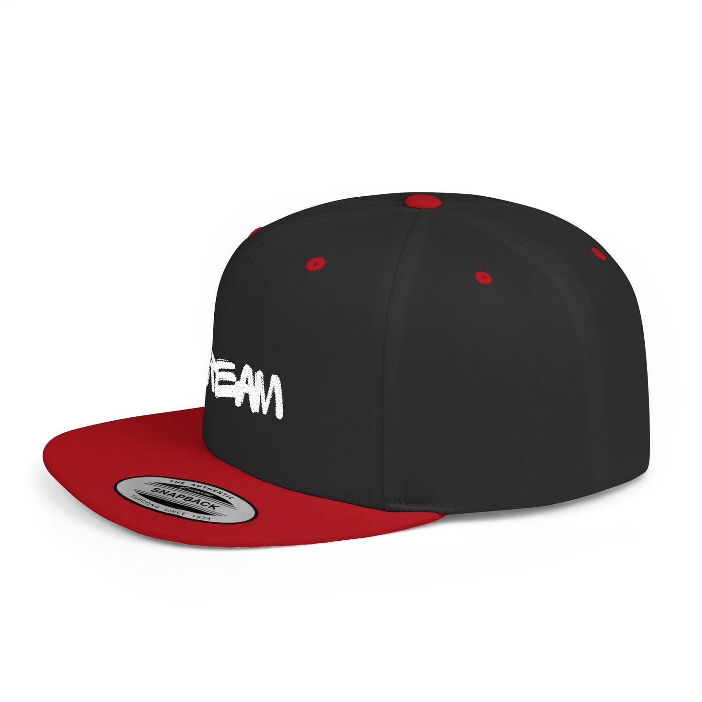 Dream Big Flat Bill Snapback, Trendy Cap for Dreamers, Perfect Gift for Graduates, Casual Accessories, Summer Essentials