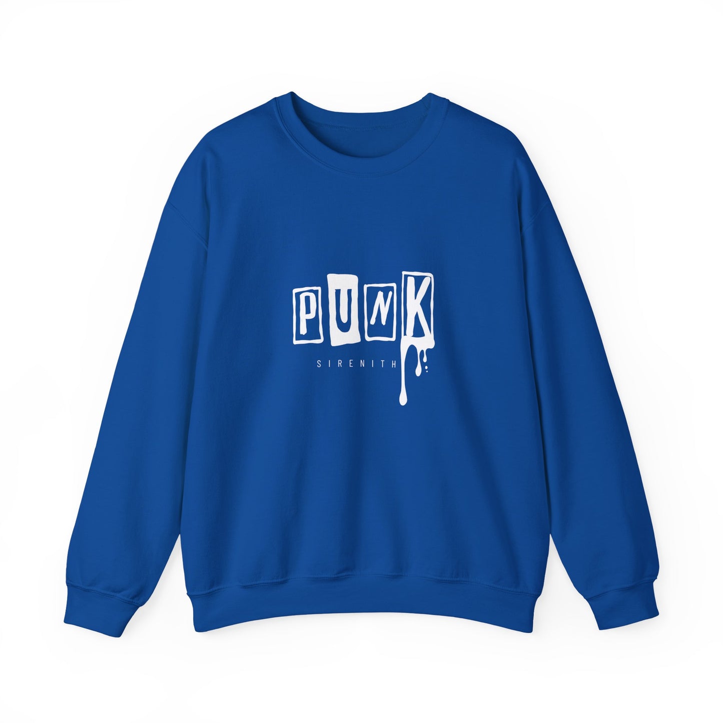 Stylish Punk Sweatshirt for Trendsetters, Casual Streetwear, Gift for Music Lovers, Cozy Unisex Apparel, Perfect for Concerts