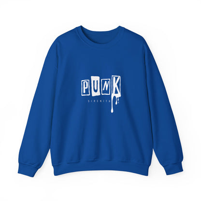 Stylish Punk Sweatshirt for Trendsetters, Casual Streetwear, Gift for Music Lovers, Cozy Unisex Apparel, Perfect for Concerts