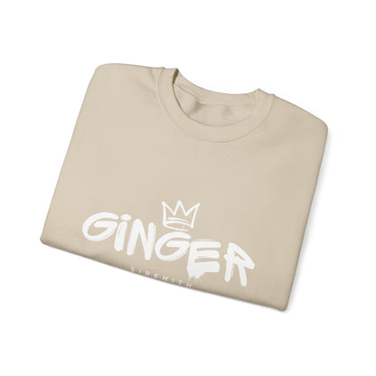 Ginger Vibes Unisex Sweatshirt | Cozy Crewneck for All Seasons, Gift for Friends, Perfect for Casual Outings, Trendy Lounge Wear