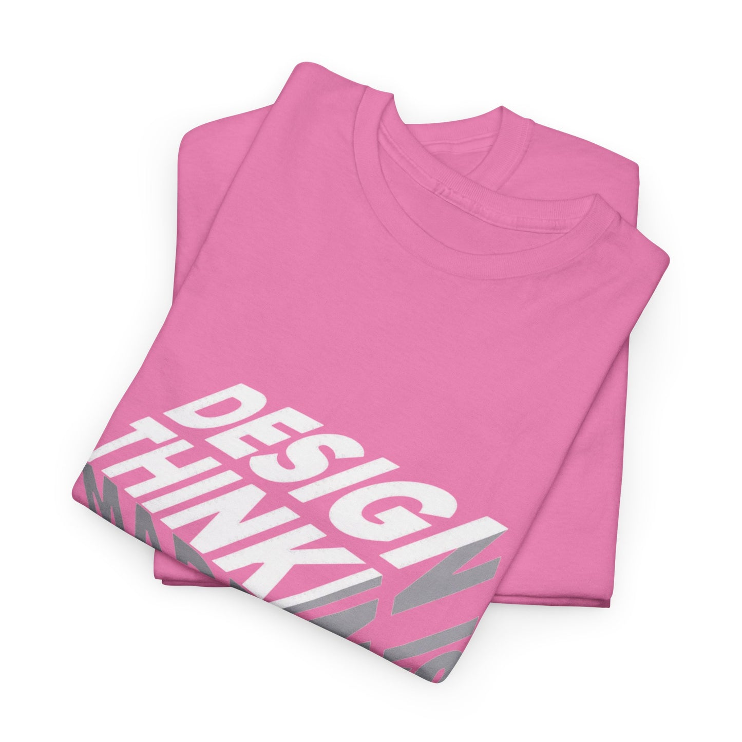 Design Thinking  Heavy Cotton Tee, Casual Graphic Tees, Gift for Designers, Cool Everyday Wear, Unique Art Shirt, Trendy Fashion Top