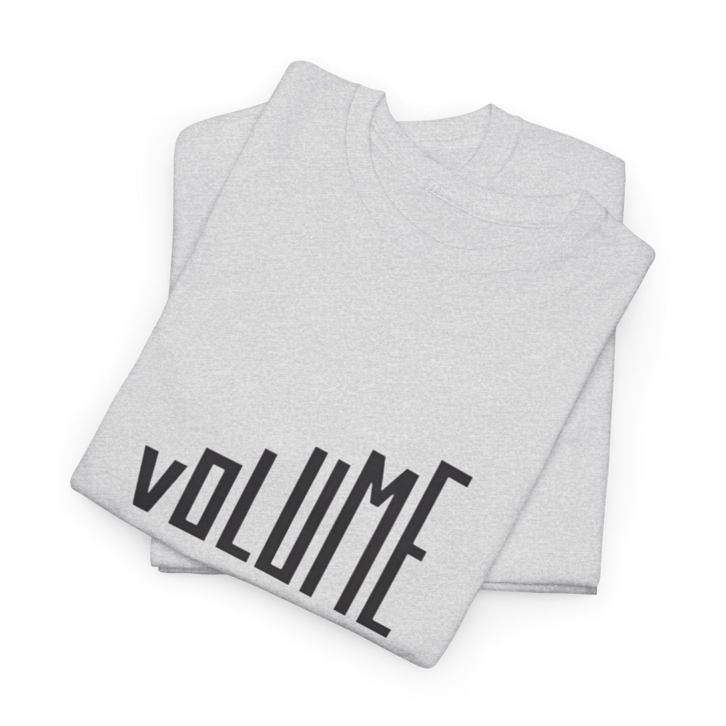 Volume Graphic Heavy Cotton Tee, Music Lover Tee, Casual Tees, Gift for Musicians, Music Festival Shirt