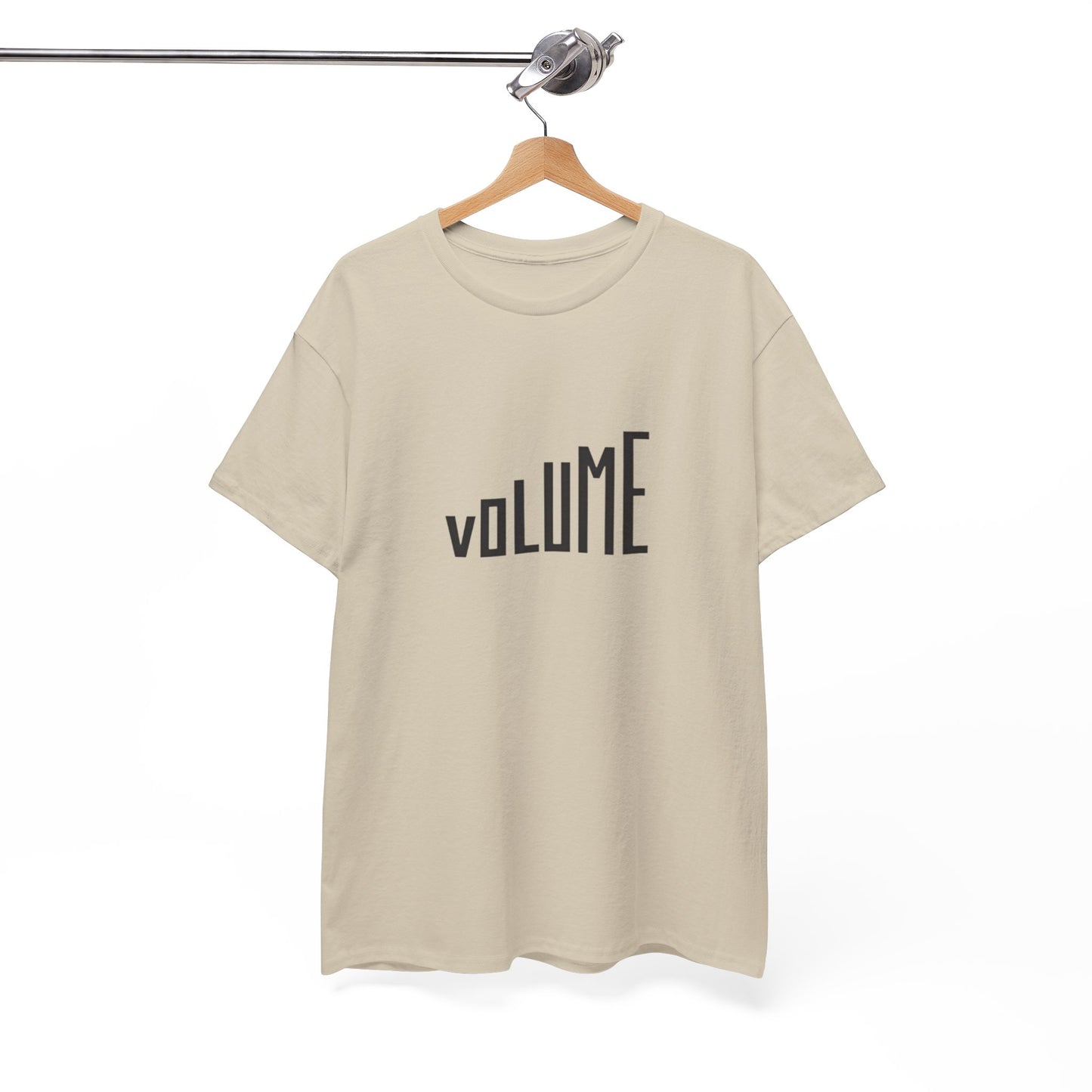 Volume Graphic Tee | Cotton T-Shirt for Music Lovers, Concerts, Gift Idea, Casual Wear, Music Festival