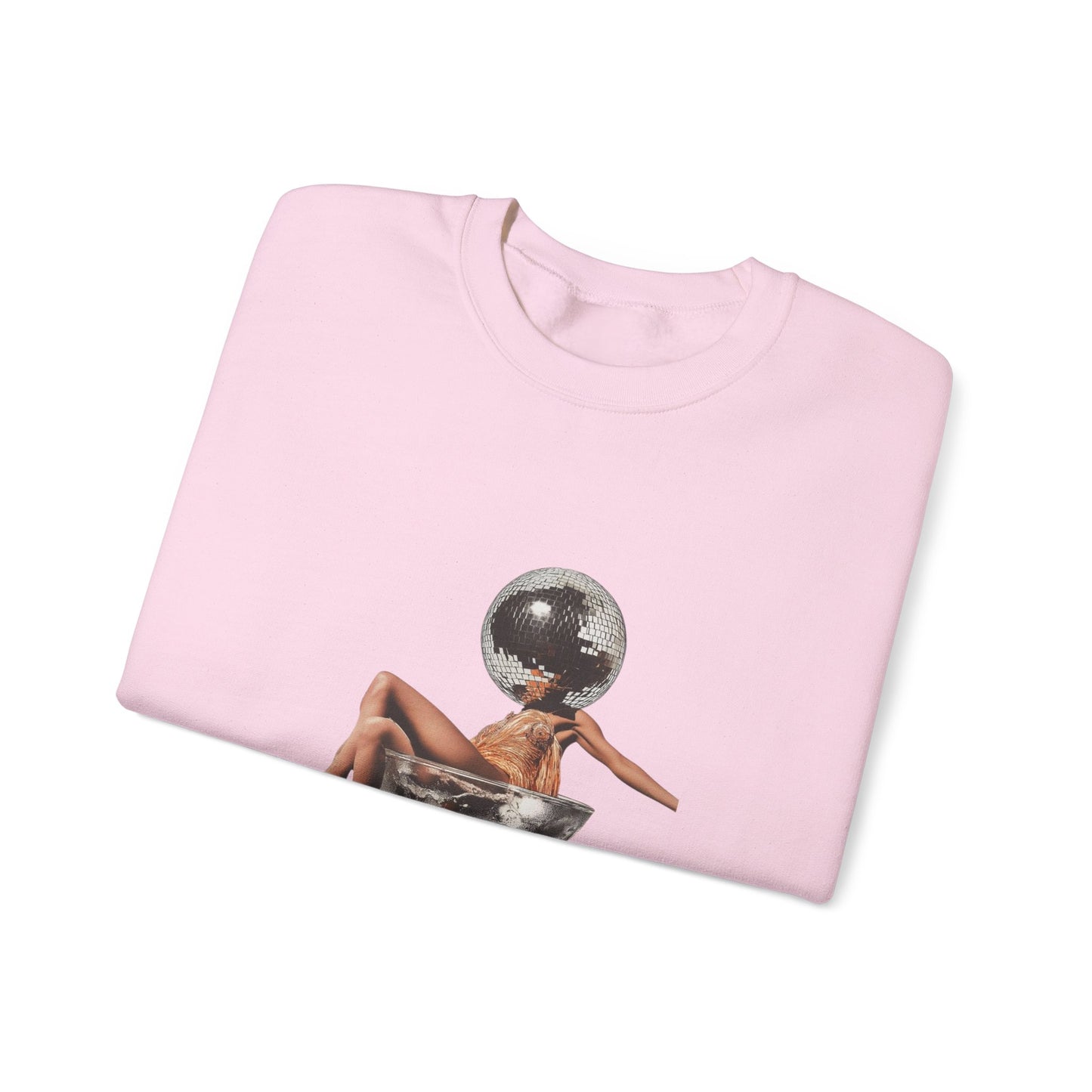 Stylish Party Vibe Crewneck Sweatshirt | Funky Fashion, Casual Wear, Unisex Gift, Trendy Outfit, Statement Sweatshirt