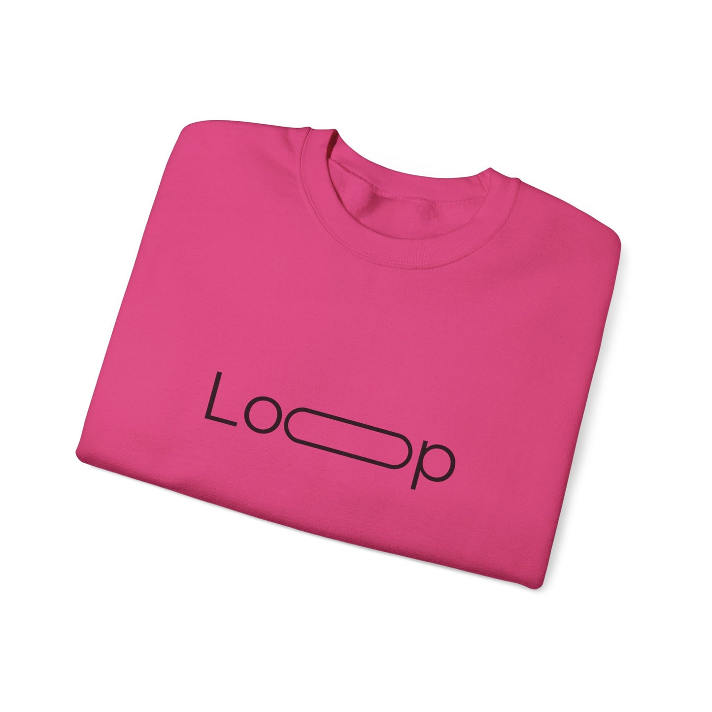 Loop Graphic Unisex Crewneck Sweatshirt | Cozy Casual Wear, Perfect Gift, Everyday Comfort, Personalized Style, Trendy and Unique