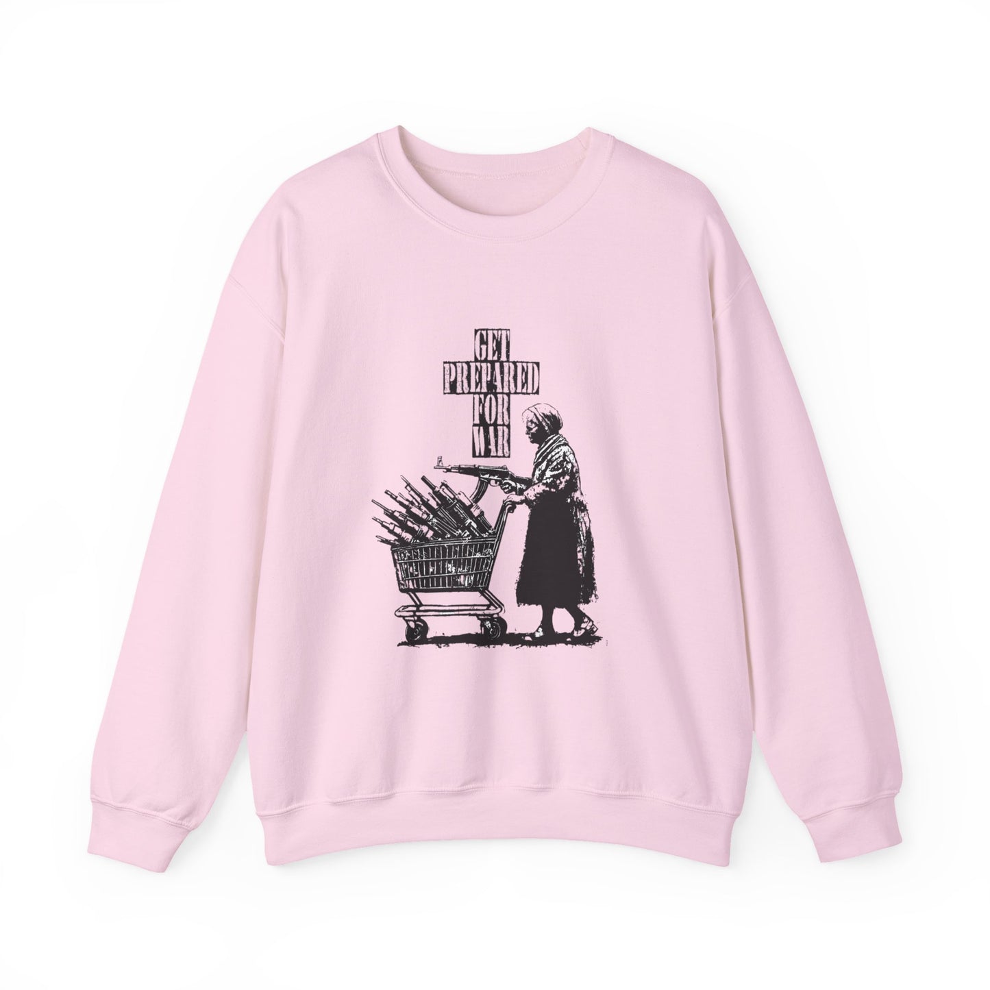 Vintage-Inspired Unisex Sweatshirt with 'Get Prepared for...' Design, Cozy Gift for Her, Him, Holidays, Casual Wear, Nostalgic Vibe