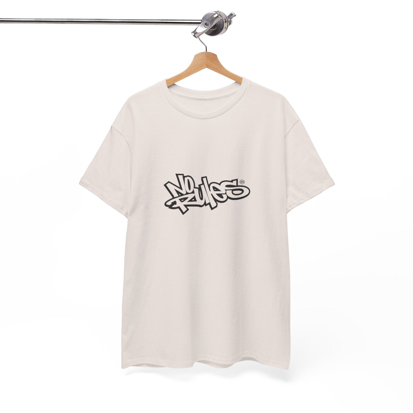 Heavy Cotton Tee with Graffiti Design, Streetwear, Casual Wear, Gift for Her, Gift for Him, Urban Fashion, Everyday Style