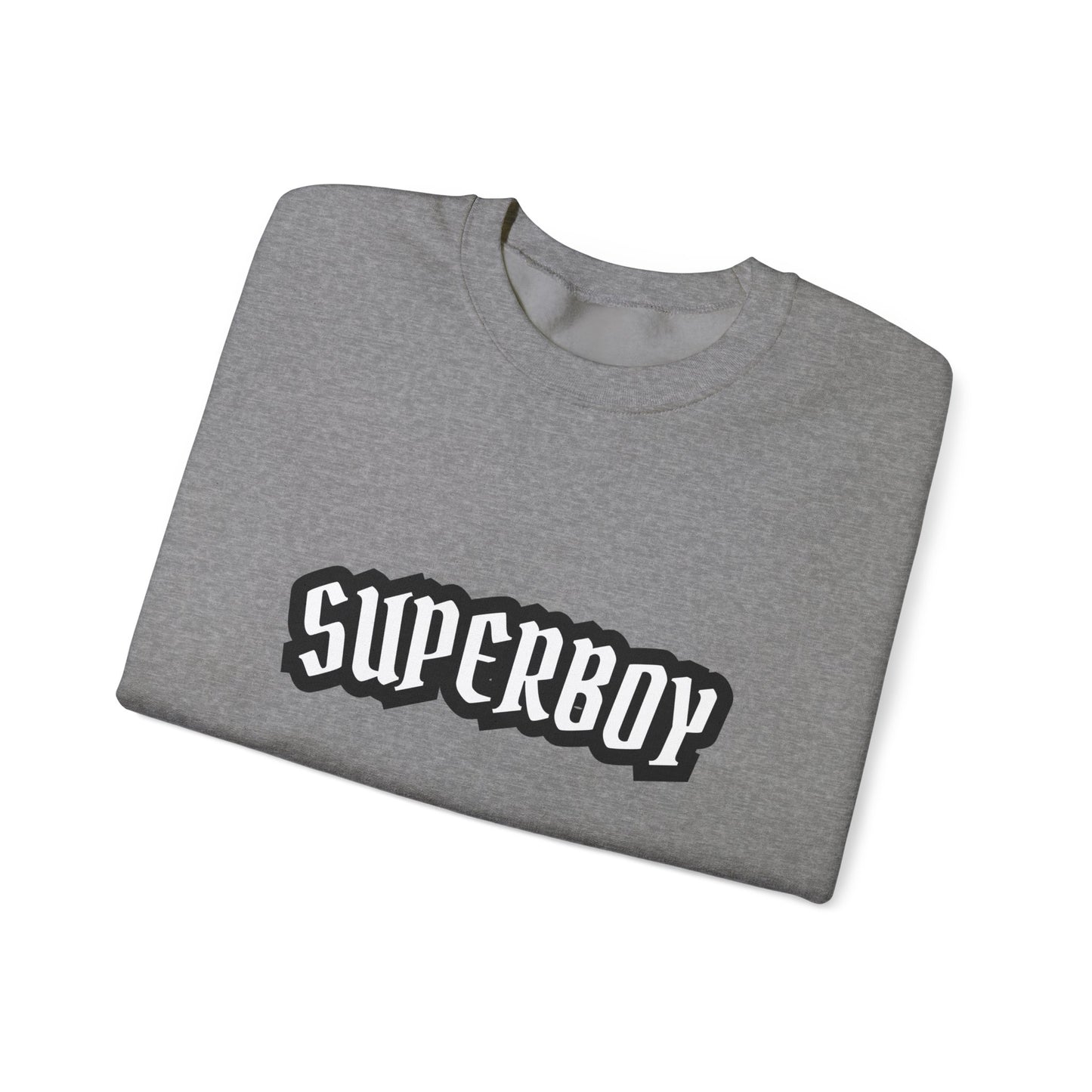 Superboy Unisex Heavy Blend Sweatshirt, Cozy Gift for Teens, Perfect for Casual Outfits, Great for Birthdays, Youth Sweatshirt, Trendy Wear