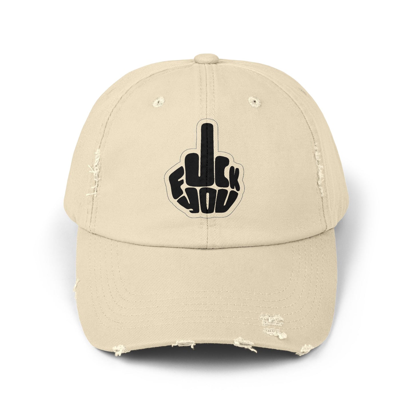 Distressed Attitude Cap, Casual Wear, Gift for Friends, Stylish Headwear, Beach Accessory, Trendy Baseball Cap