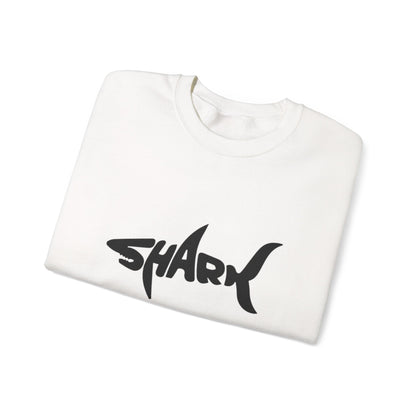 Shark Graphic Sweatshirt - Cozy Unisex Crewneck, Statement Apparel for Ocean Lovers, Casual Gift, Comfortable Everyday Wear