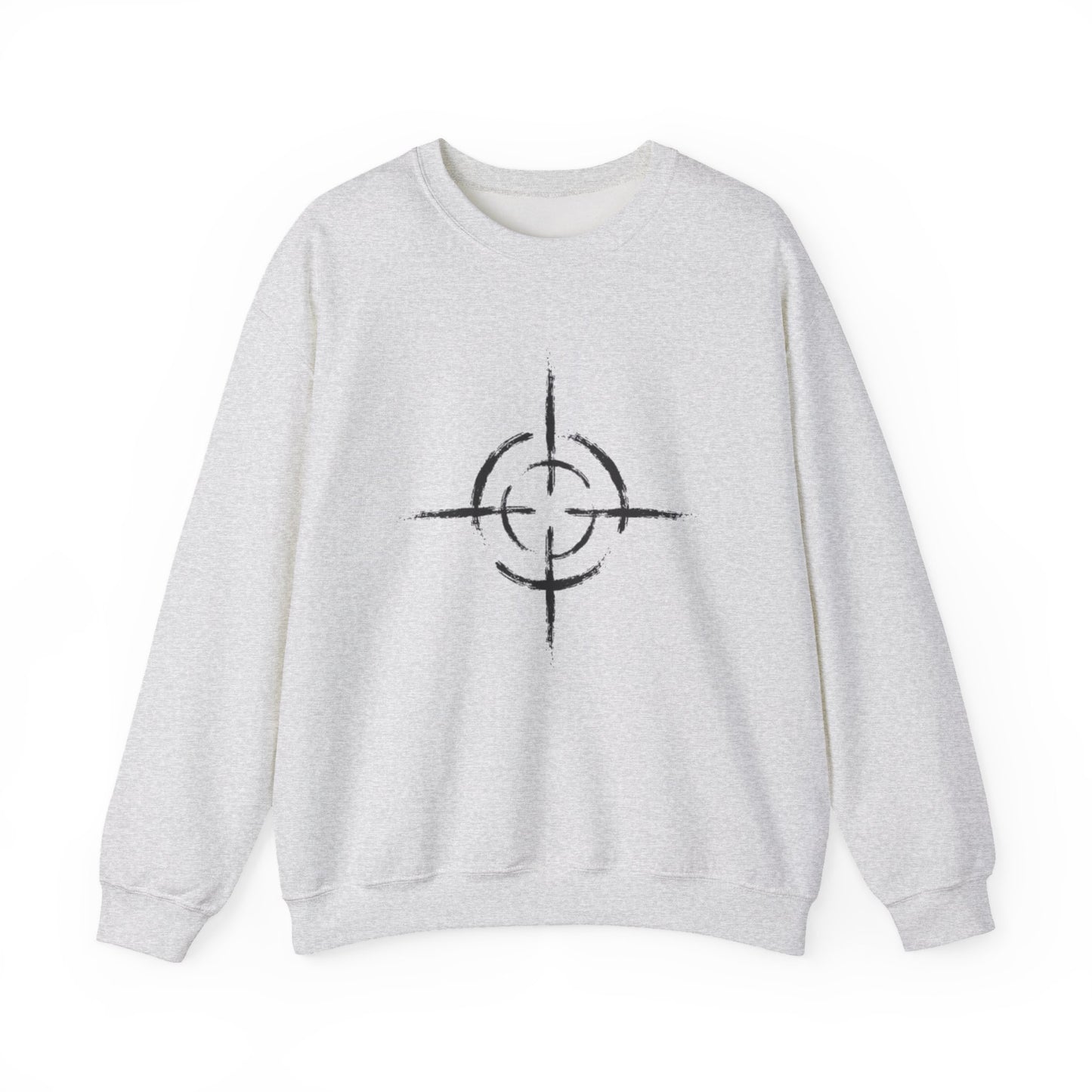 Target Design Unisex Sweatshirt with Comfort and Style