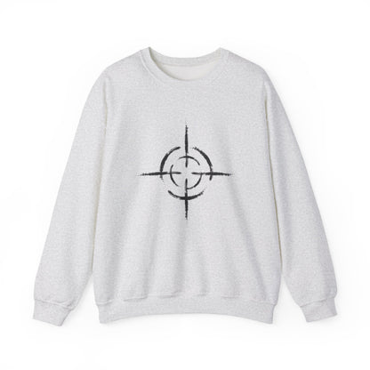 Target Design Unisex Sweatshirt with Comfort and Style