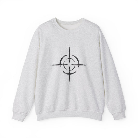 Target Design Unisex Sweatshirt with Comfort and Style