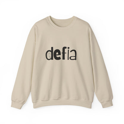 Defy the Ordinary Unisex Crewneck Sweatshirt, Cozy Pullover, Casual Wear, Gifts for Friends, Everyday Comfort