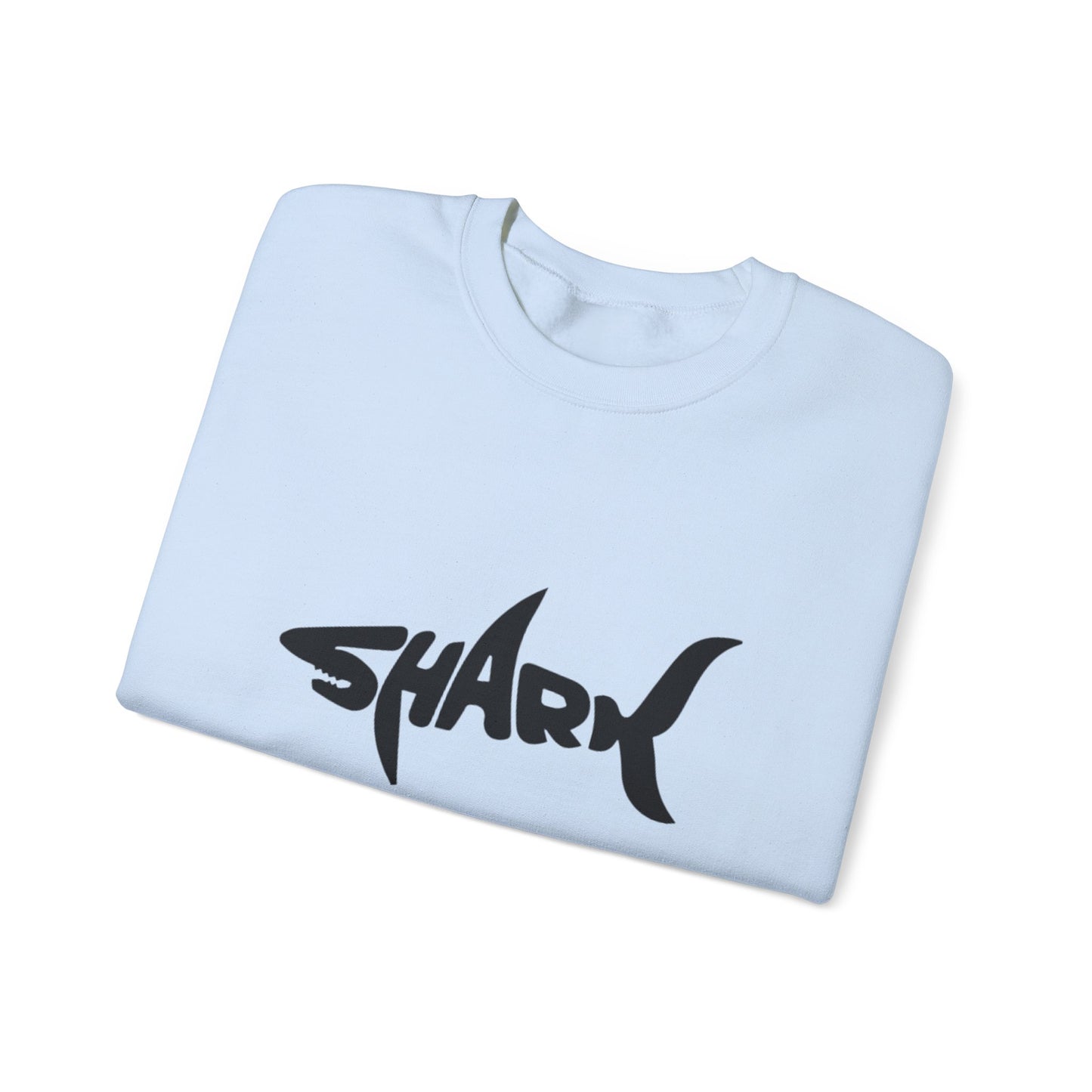 Shark Graphic Sweatshirt - Cozy Unisex Crewneck, Statement Apparel for Ocean Lovers, Casual Gift, Comfortable Everyday Wear