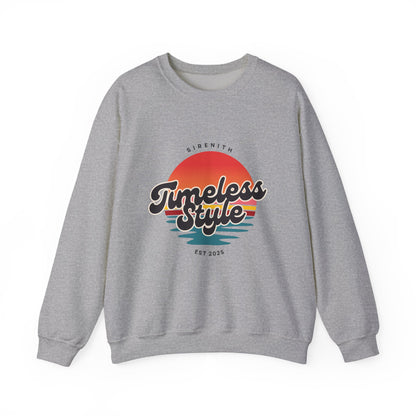 Timeless Style Crewneck Sweatshirt - Cozy Unisex Fashion for Everyday Wear, Perfect Gift, Casual Outfit, Vintage Vibes, Holiday Apparel