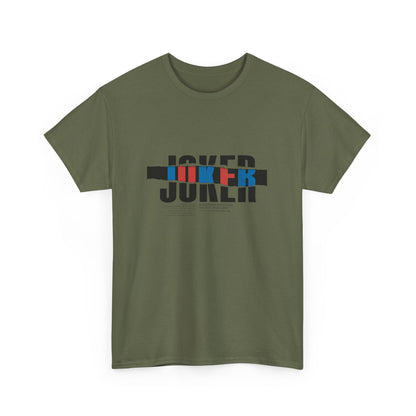 Joker Graphic Tee,  Heavy Cotton Tee, Streetwear Shirt, Casual Wear Tee, Gift for Fans, Movie Merchandise
