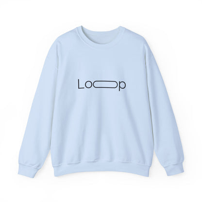 Loop Graphic Unisex Crewneck Sweatshirt | Cozy Casual Wear, Perfect Gift, Everyday Comfort, Personalized Style, Trendy and Unique