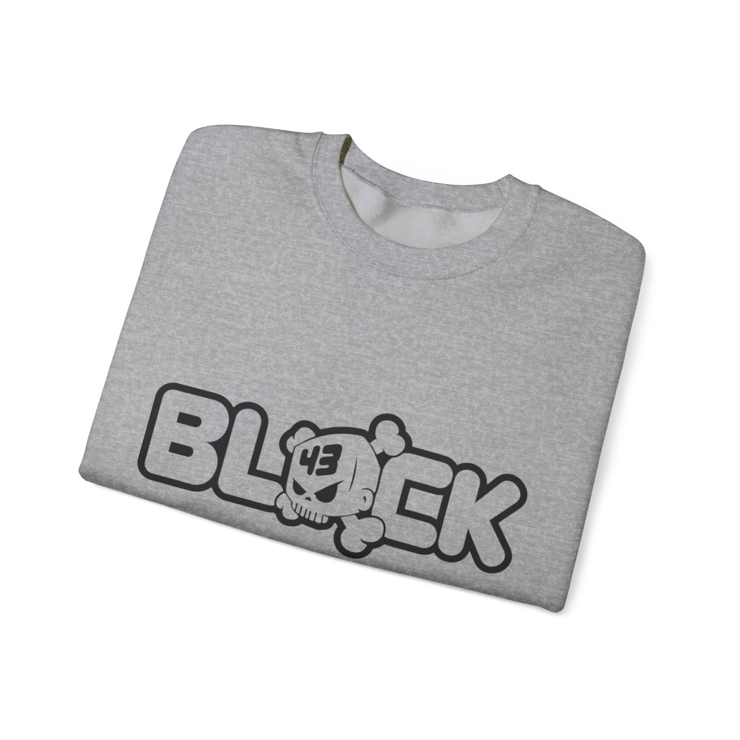 Stylish Unisex Crewneck Sweatshirt - Trendy Block Design, Cozy Winter Apparel, Perfect for Casual Outings, Gift for Friends