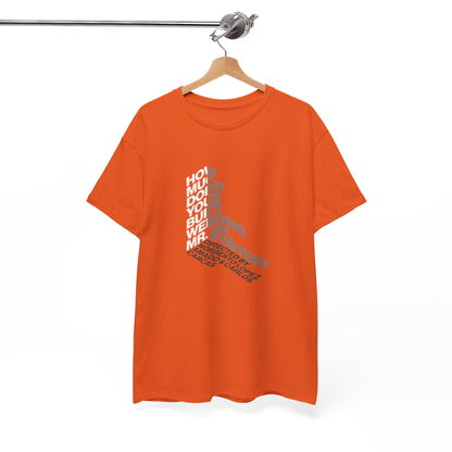 Creative Quote Heavy Cotton Tee | Graphic T-Shirt, Casual Wear, Unique Gift, Everyday Fashion, Statement Piece