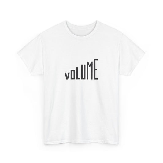 Volume Graphic Tee | Cotton T-Shirt for Music Lovers, Concerts, Gift Idea, Casual Wear, Music Festival