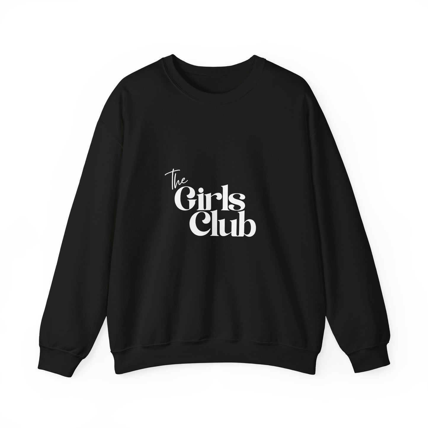 The Girls Club Crewneck Sweatshirt - Cozy Unisex Fashion, Gift for Friends, Casual Wear, Group Events, Birthday Celebrations