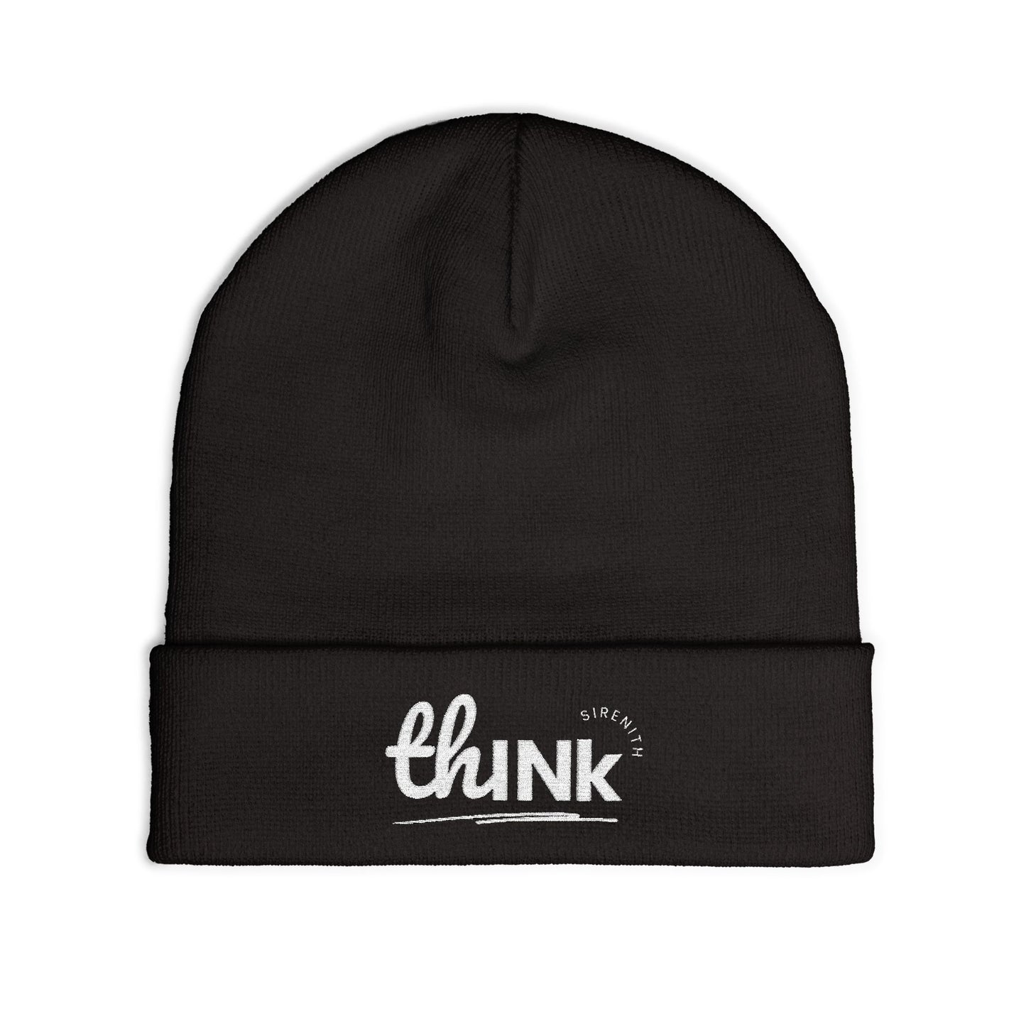 Chunk Embroidered Knit Beanie | Cozy Winter Accessories, Gift for Him, Beanie for Cold Weather, Trendy Hat, Birthday Gift