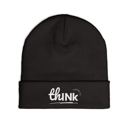 Chunk Embroidered Knit Beanie | Cozy Winter Accessories, Gift for Him, Beanie for Cold Weather, Trendy Hat, Birthday Gift