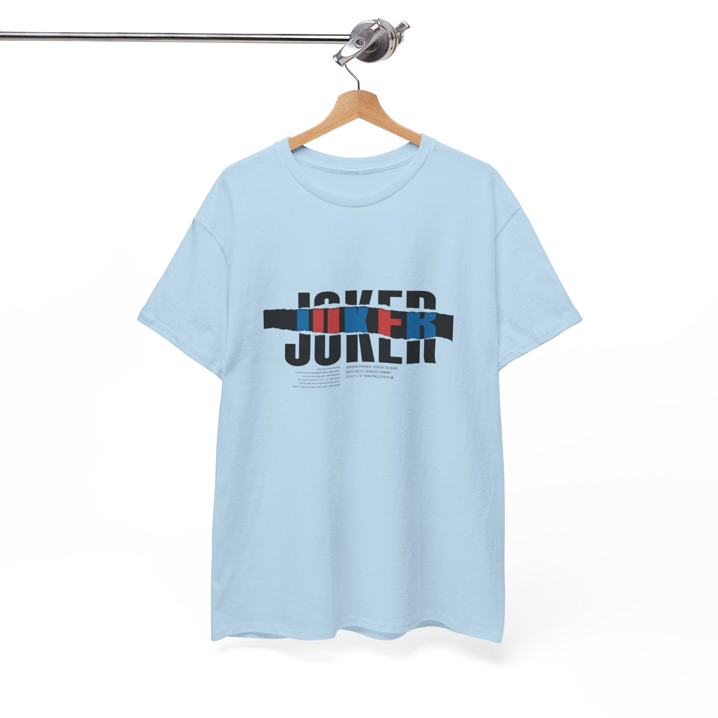 Joker Graphic Tee,  Heavy Cotton Tee, Streetwear Shirt, Casual Wear Tee, Gift for Fans, Movie Merchandise