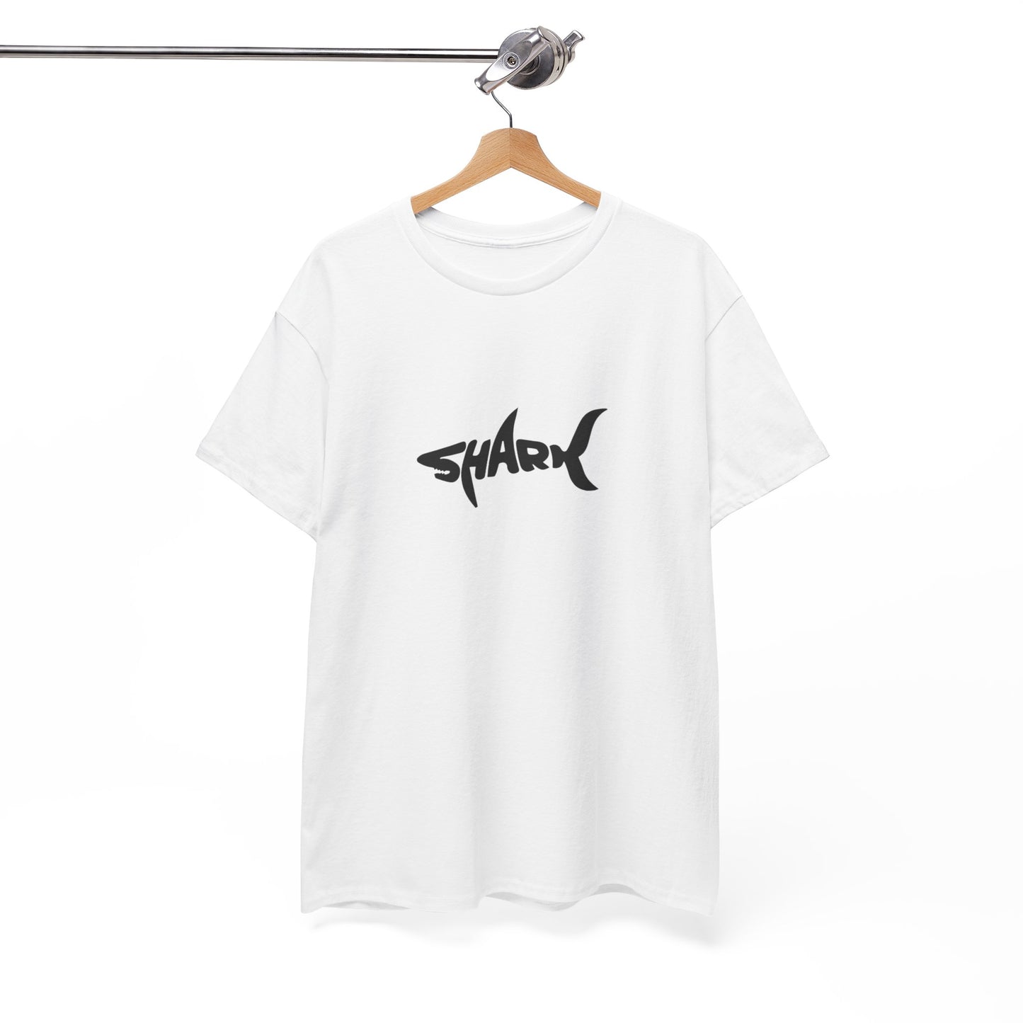 Stylish Shark Graphic Tee - Trendy Cotton T-Shirt, Summer Fashion, Beach Parties, Gift for Ocean Lovers, Casual Wear