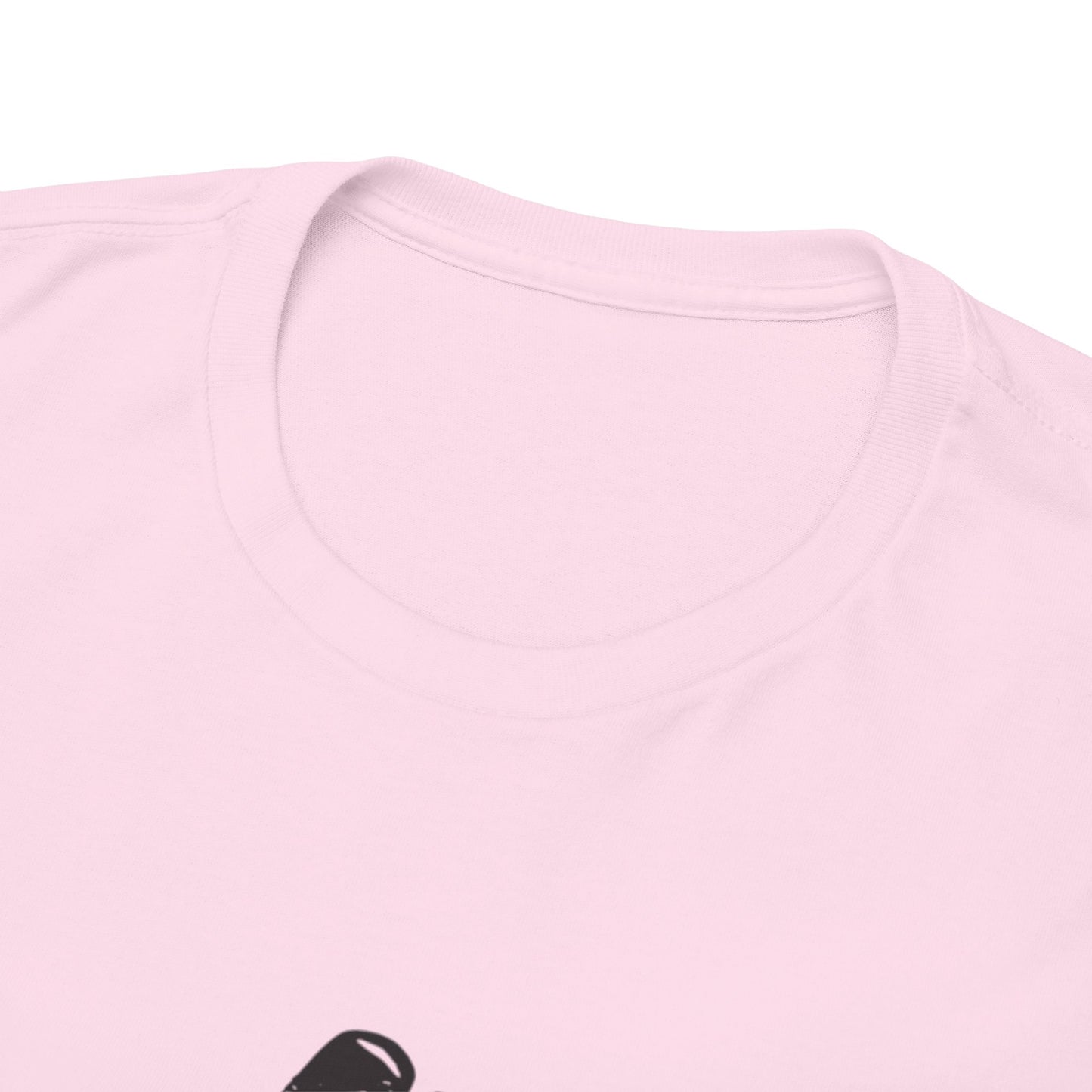 Inspirational Heavy Cotton Tee - "Never Give Up", Motivational Shirt, Gift for Personal Growth, Encouragement Tee, Casual Wear