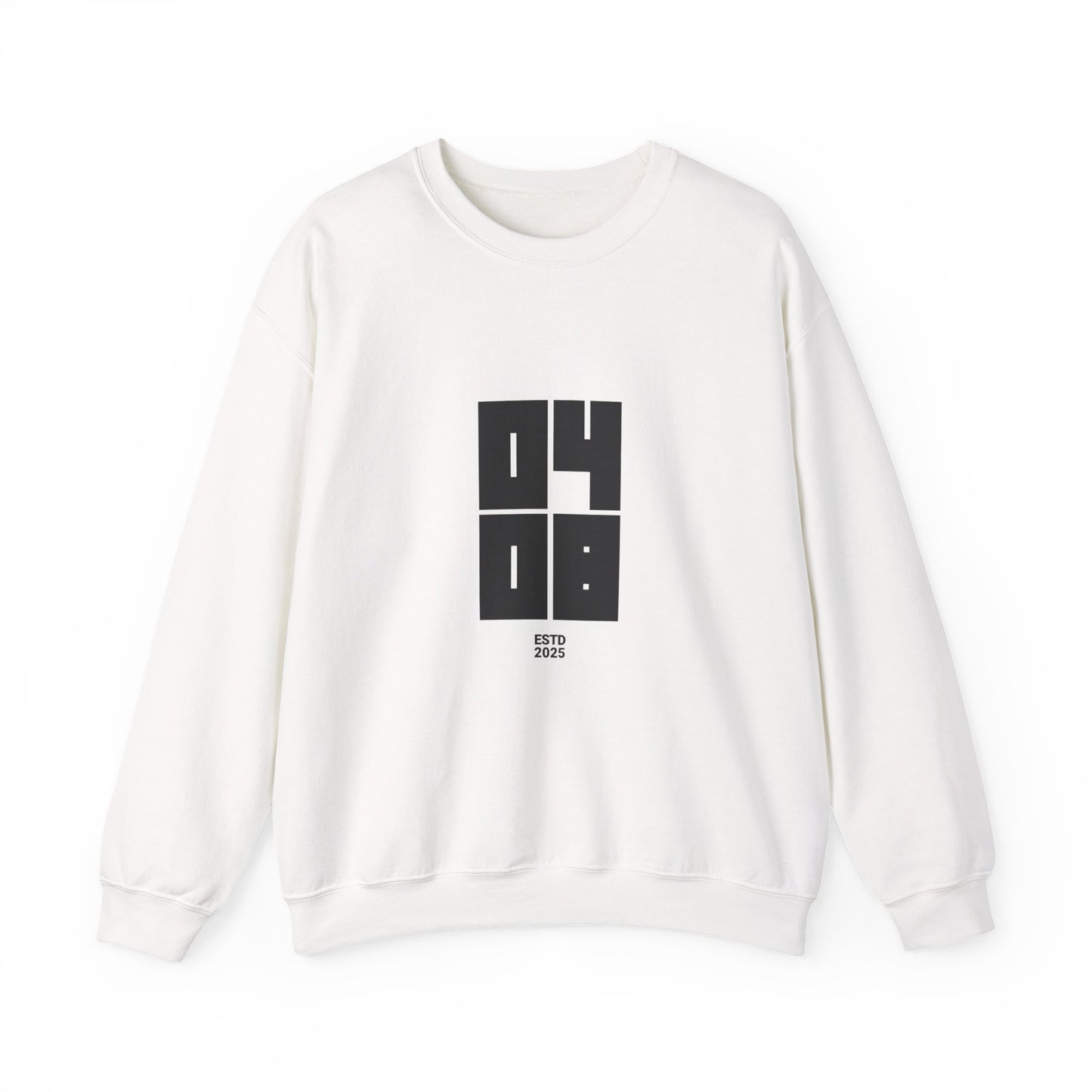 Minimalist Date Sweatshirt | Unisex Crewneck | Cozy Casual Wear | Gift for Him and Her | Perfect for Birthdays, Anniversaries, Everyday