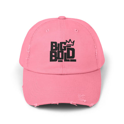 Unisex Distressed Cap with Customizable Band, Trendy Hat for Casual Outfits, Perfect Gift, Adjustable Dad Hat, Summer Accessory