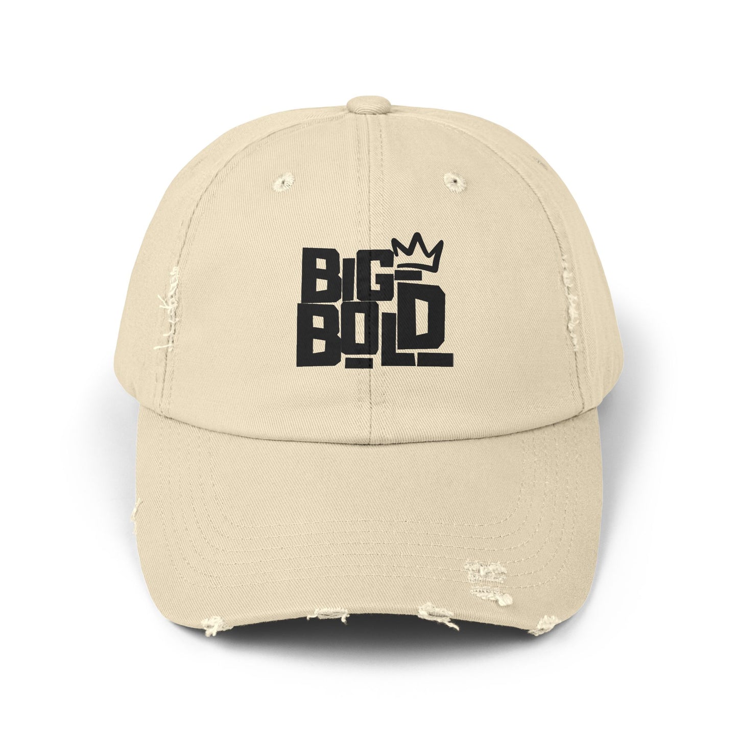 Unisex Distressed Cap with Customizable Band, Trendy Hat for Casual Outfits, Perfect Gift, Adjustable Dad Hat, Summer Accessory