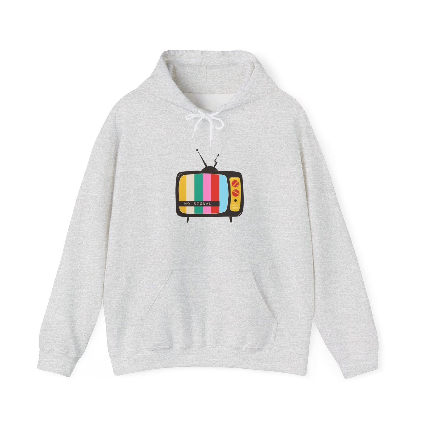 Retro TV Graphic Unisex Hoodie, Vintage Sweater, Cozy Fun Sweatshirt, Gift for Gamers, Movie Lovers, Perfect for Fall