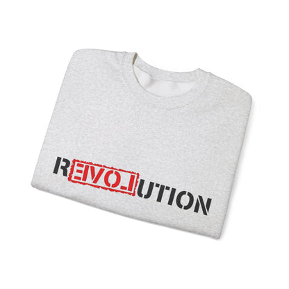 Revolutionary Crewneck Sweatshirt, Casual Wear, Gift for Activists, Trendy Fashion, Comfortable Hoodie Alternative, Everyday Style