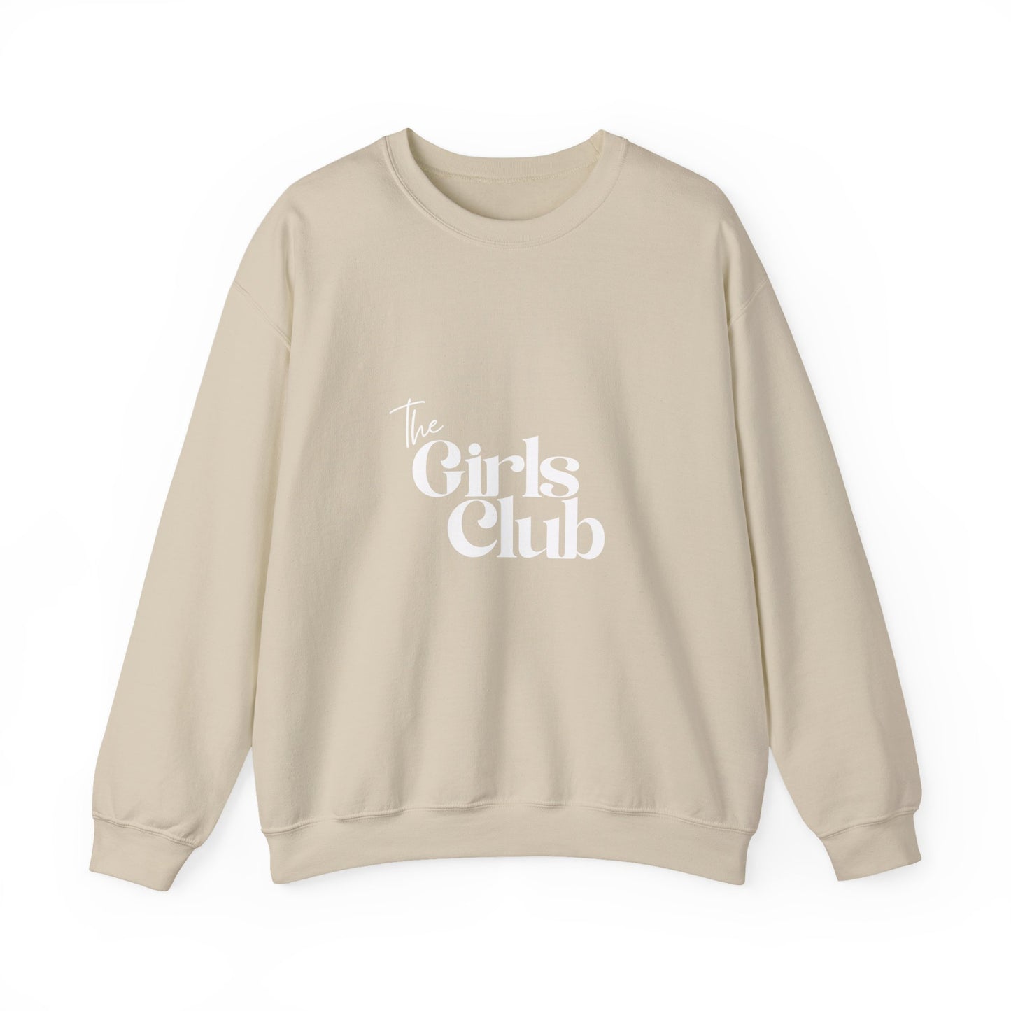 The Girls Club Crewneck Sweatshirt - Cozy Unisex Fashion, Gift for Friends, Casual Wear, Group Events, Birthday Celebrations