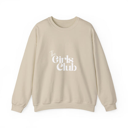 The Girls Club Crewneck Sweatshirt - Cozy Unisex Fashion, Gift for Friends, Casual Wear, Group Events, Birthday Celebrations