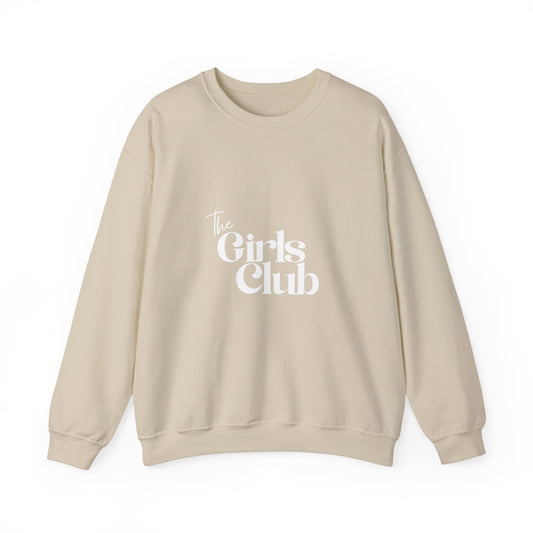 The Girls Club Crewneck Sweatshirt - Cozy Unisex Fashion, Gift for Friends, Casual Wear, Group Events, Birthday Celebrations