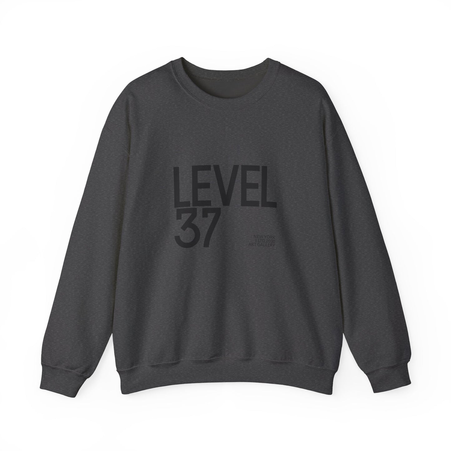 Level 37 Unisex Heavy Blend™ Crewneck Sweatshirt - Gaming Gift, Casual Wear, Birthday Present, Trendy Sweater, Unique Design