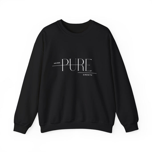 Minimalist Pure Crewneck Sweatshirt for Comfort and Style, Cozy Gift for Friends, Casual Wear, Everyday Comfort, Ideal for Relaxation