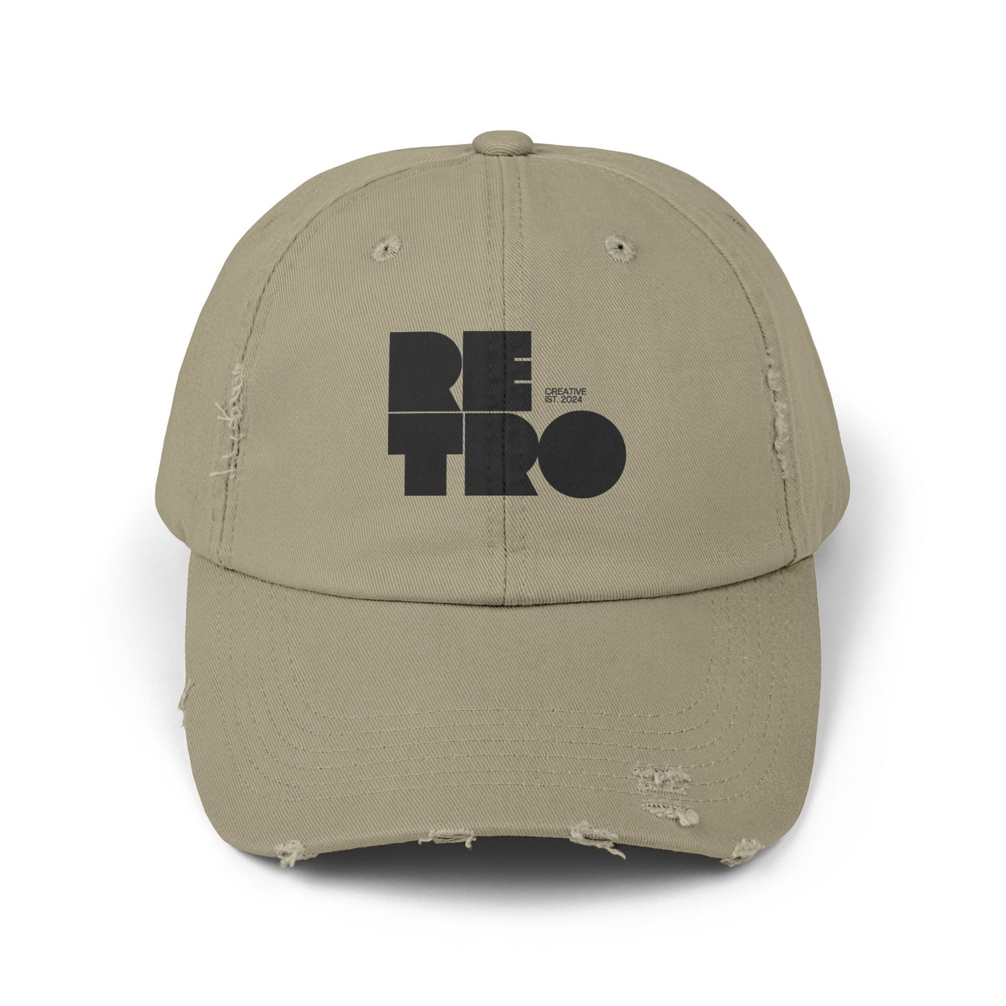 Retro Distressed Cap | Vintage Style Baseball Hat | Trendy Unisex Fashion Accessory | Perfect for Casual Wear and Gifts