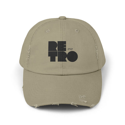 Retro Distressed Cap | Vintage Style Baseball Hat | Trendy Unisex Fashion Accessory | Perfect for Casual Wear and Gifts