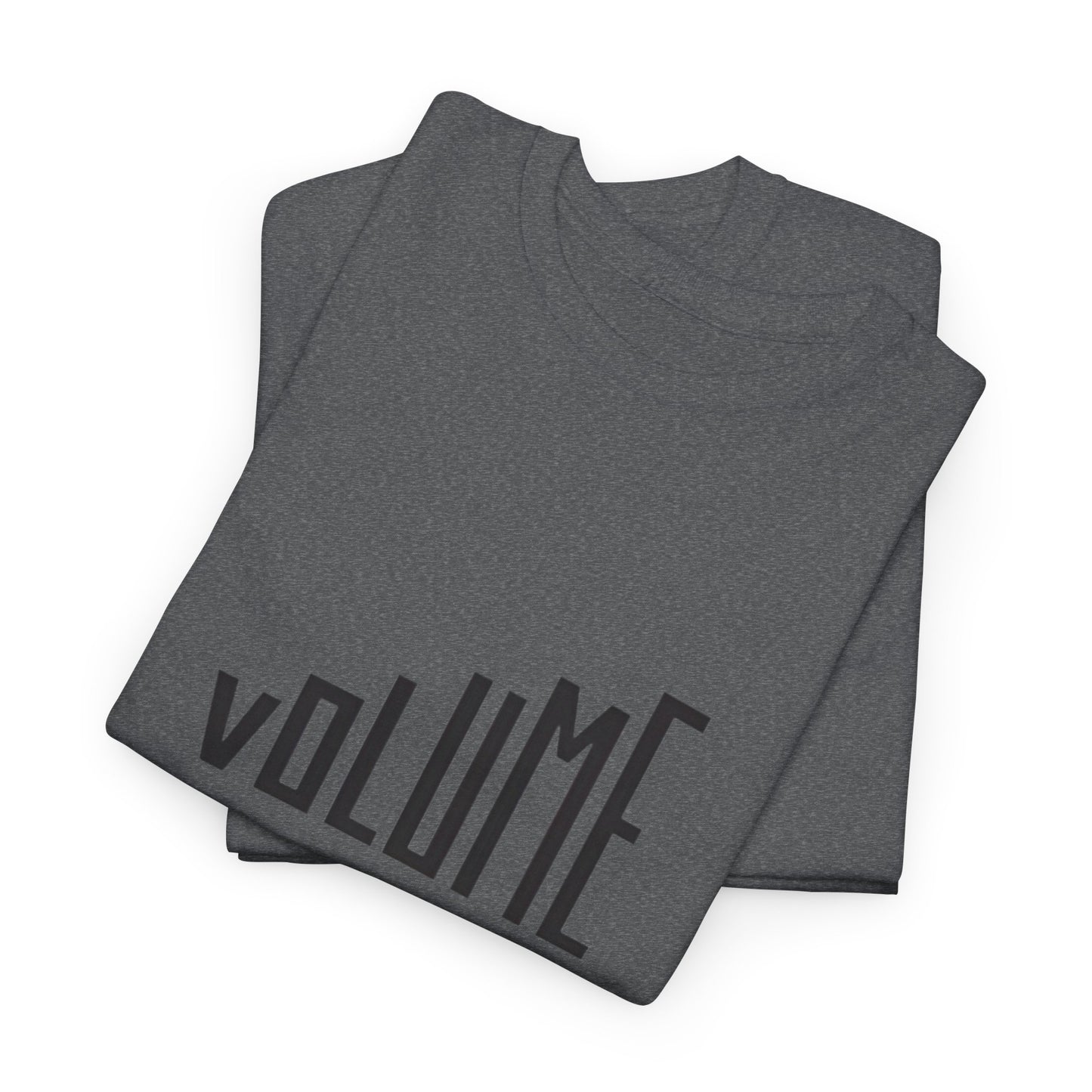 Volume Graphic Heavy Cotton Tee, Music Lover Tee, Casual Tees, Gift for Musicians, Music Festival Shirt