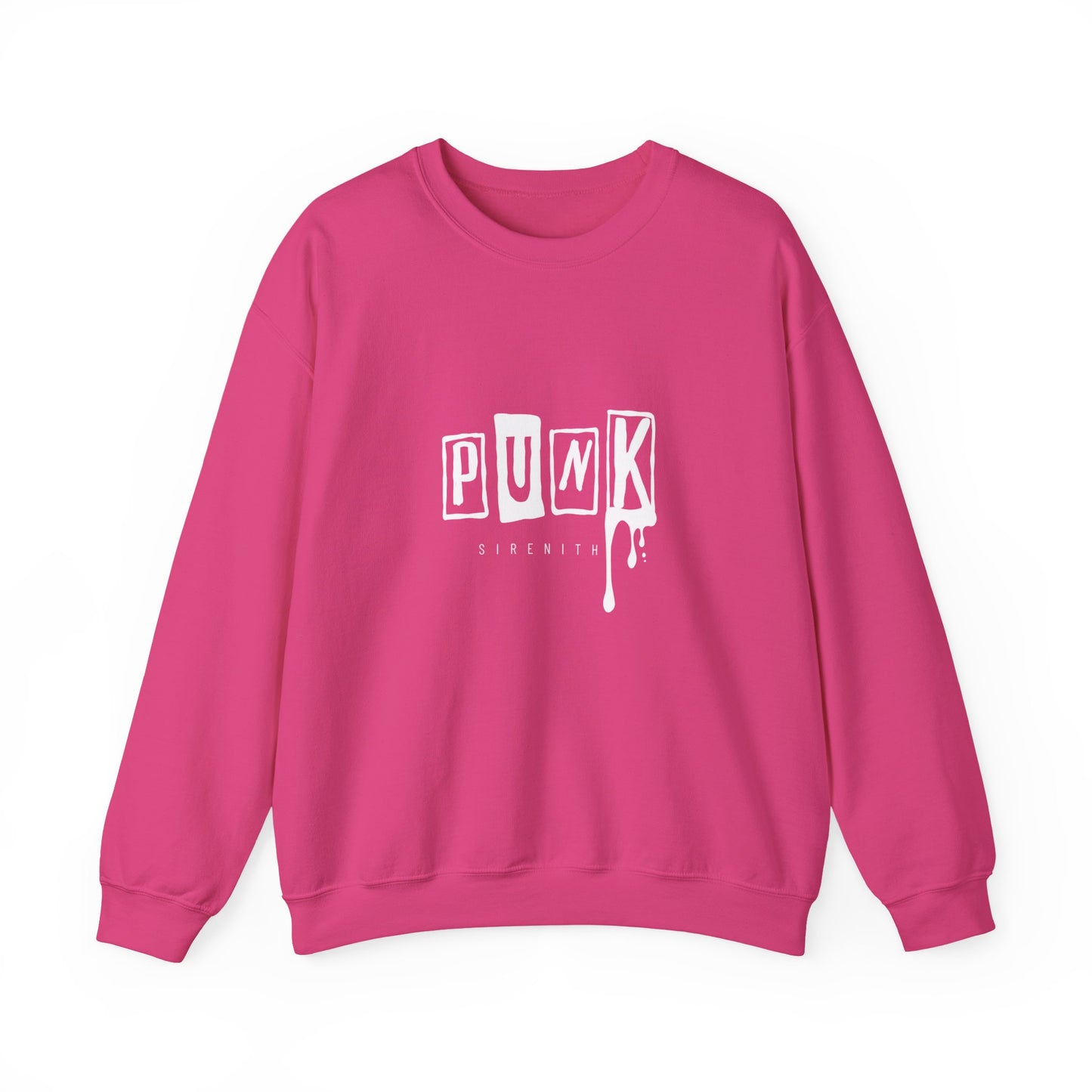 Stylish Punk Sweatshirt for Trendsetters, Casual Streetwear, Gift for Music Lovers, Cozy Unisex Apparel, Perfect for Concerts