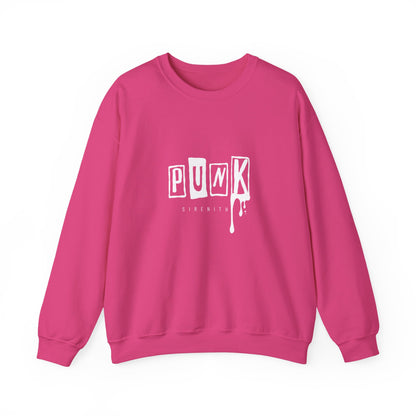 Stylish Punk Sweatshirt for Trendsetters, Casual Streetwear, Gift for Music Lovers, Cozy Unisex Apparel, Perfect for Concerts